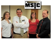 Brianna Saunders - assistant; Dennis Jarvis II - director; Lauren Clark - intern; and Randy Massey - program coordinator
